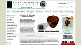 What Stanhopejewelry.com website looked like in 2019 (4 years ago)