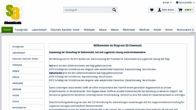 What S3-chemicals.de website looked like in 2019 (4 years ago)