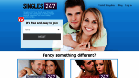 What Singles247.com website looked like in 2019 (4 years ago)