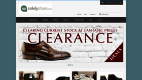 What Solelyshoes.com website looked like in 2019 (4 years ago)