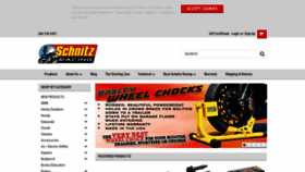 What Store.schnitzracing.com website looked like in 2019 (4 years ago)