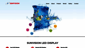 What Sunvision.co.id website looked like in 2019 (5 years ago)