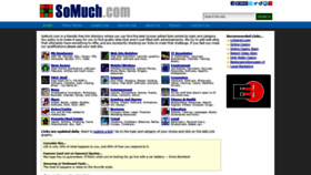What Somuch.com website looked like in 2019 (4 years ago)