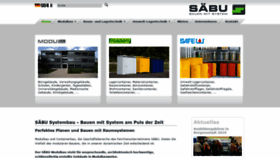 What Saebu.de website looked like in 2019 (5 years ago)