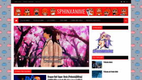 What Sphinxanime.com website looked like in 2019 (4 years ago)