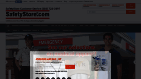 What Safetystore.com website looked like in 2019 (4 years ago)