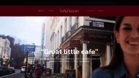 What Saltandpepper.london website looked like in 2019 (4 years ago)