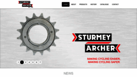 What Sturmey-archer.com website looked like in 2019 (4 years ago)