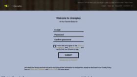 What Signup.urareplay.com website looked like in 2019 (5 years ago)