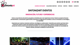 What Sintonizart.com website looked like in 2019 (4 years ago)
