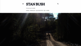 What Stanbush.net website looked like in 2019 (4 years ago)