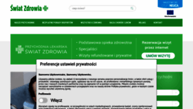 What Swiat-zdrowia.pl website looked like in 2019 (4 years ago)