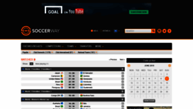 What Soccerway.com website looked like in 2019 (4 years ago)