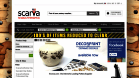 What Scarva.com website looked like in 2019 (4 years ago)