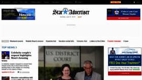 What Staradvertiser.com website looked like in 2019 (4 years ago)