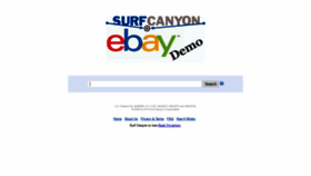 What Surfcanyon.com website looked like in 2019 (4 years ago)