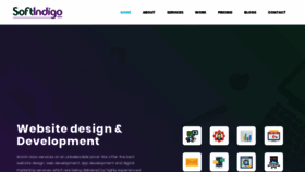 What Softindigo.com website looked like in 2019 (6 years ago)