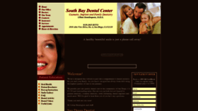 What Southbaydentalcenter.com website looked like in 2019 (4 years ago)