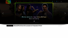 What Seriemaniacos.tv website looked like in 2019 (4 years ago)