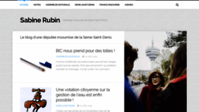 What Sabinerubin.com website looked like in 2019 (4 years ago)