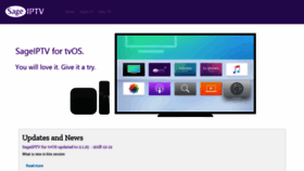 What Sageiptv.com website looked like in 2019 (4 years ago)