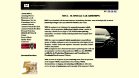 What Specialcararmoring.com website looked like in 2019 (4 years ago)
