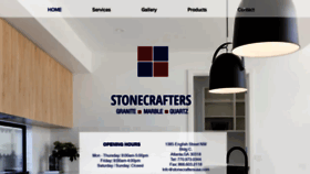 What Stonecraftersusa.com website looked like in 2019 (4 years ago)