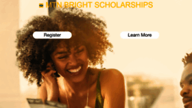 What Scholarship.mtn.com.gh website looked like in 2019 (4 years ago)
