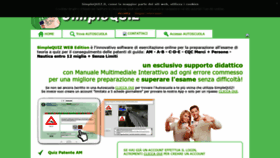 What Simplequiz.it website looked like in 2019 (4 years ago)