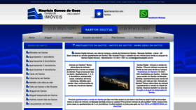 What Santosdigital.com.br website looked like in 2019 (4 years ago)