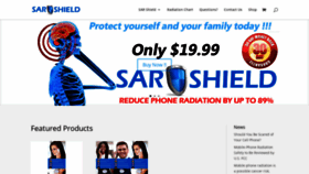 What Sarshield.com website looked like in 2019 (4 years ago)