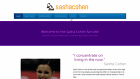 What Sashacohen.com website looked like in 2019 (4 years ago)