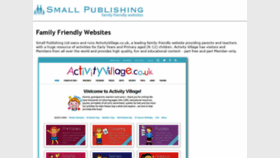 What Smallpublishing.co.uk website looked like in 2019 (4 years ago)