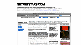 What Secretstars.com website looked like in 2019 (4 years ago)