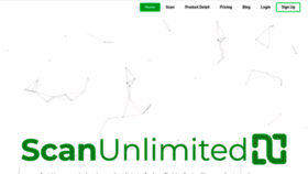 What Scanunlimited.com website looked like in 2019 (4 years ago)