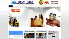 What Southindiarelocation.com website looked like in 2019 (4 years ago)