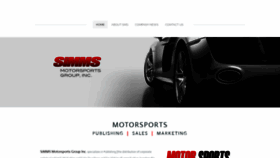 What Simmsmotorsportsmarketing.com website looked like in 2019 (4 years ago)