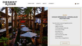 What Shopdesertridge.com website looked like in 2019 (4 years ago)