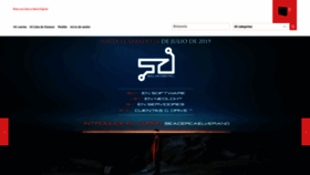 What Salondigital.es website looked like in 2019 (4 years ago)