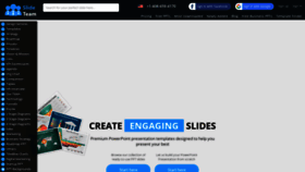 What Slideteam.net website looked like in 2019 (4 years ago)