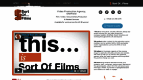 What Sortoffilms.co.uk website looked like in 2019 (4 years ago)