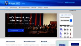 What Stanbicibtcassetmanagement.com website looked like in 2019 (4 years ago)