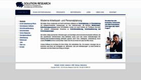 What Solution-research.com website looked like in 2019 (4 years ago)