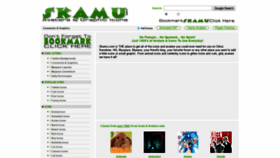 What Skamu.com website looked like in 2019 (4 years ago)