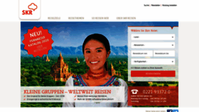 What Skr.de website looked like in 2019 (6 years ago)