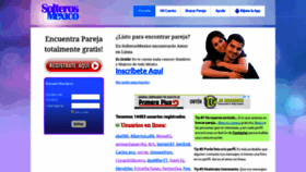 What Solterosmexico.com website looked like in 2019 (4 years ago)