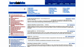 What Sourcecodeonline.com website looked like in 2019 (4 years ago)