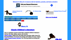 What Storyit.com website looked like in 2019 (4 years ago)