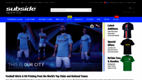 What Subsidesports.com website looked like in 2019 (4 years ago)