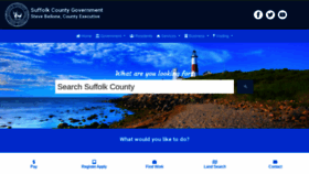 What Suffolkcountyny.gov website looked like in 2019 (4 years ago)